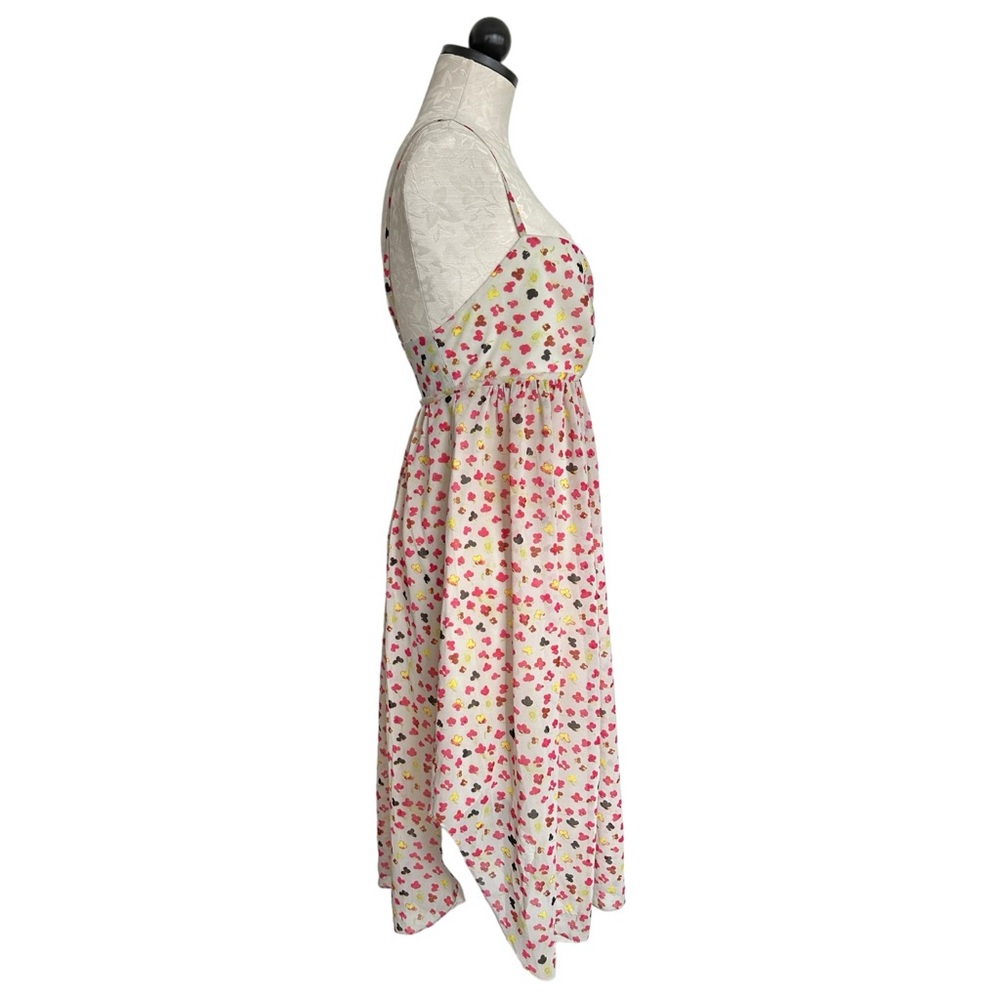 RACHEL Rachel Roy Floral Empire Waist Chiffon Dress Size XL - Picture 4 of 16